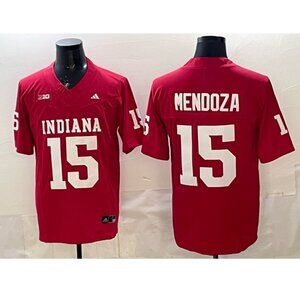 Mens/Youths Size Choose Fernando Mendoza 15 Vapor Crimson Stitched Jersey Red
